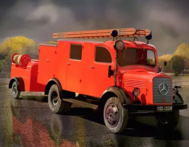 Straż pożarna Mercedes-Benz L 1500S Lf 8
