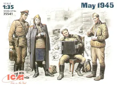 Sowieccy żołnierze, maj 1945