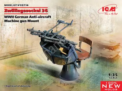 Niemiecki przeciwlotniczy karabin maszynowy Zwillingssockel 36