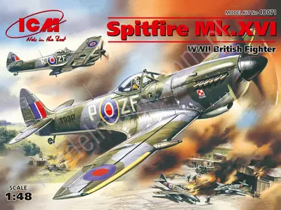 Polski myśliwiec Spitfire Mk.XVI