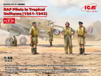 Piloci RAF-u w tropikalnych mundurach (1941-1945)