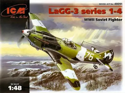 Sowiecki myśliwiec Ławoczkin Lagg-3 Serie 1-4