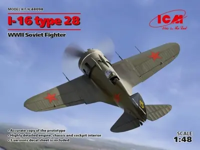 Sowiecki mysliwiec Polikarpow I-16 typ 28