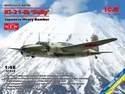Ciężki bombowiec Ki-21-Ib Sally