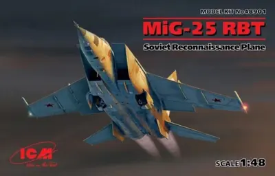 Sowiecki samolot rozpoznawczy MiG-25 RBT Foxbat