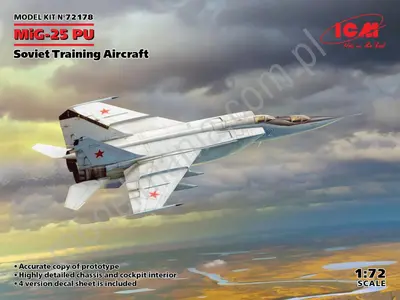 Sowiecki samolot szkolny MiG-25PU Foxbat