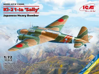 Japoński bombowiec Ki-21-Ia Sally