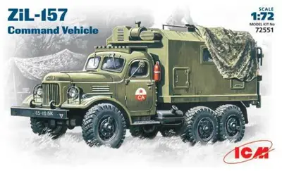 Sowiecki wóz dowodzenia Zil-157