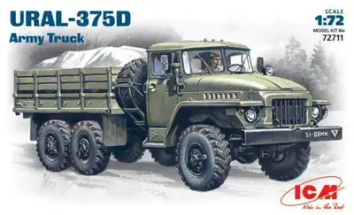 Sowiecka ciężarówka Ural 375D