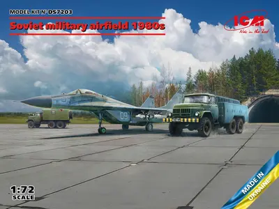 Sowieckie lotnisko: MiG-29, APA-50M (ZiL-131), ZiL-131, PAG-14, 1980