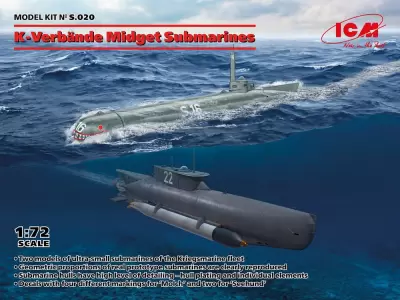 Miniaturowe okręty podwodne K-Verbände Seehund i Molch/U-booty