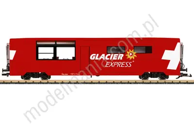 Panoramiczny wagon restauracyjny RhB, Glacier Express