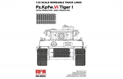 Ruchome gąsienice do PzKpfw VI Tiger wersja wczesna