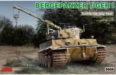 Niemiecki czołg techniczny Bergepanzer Tiger/Bergetiger