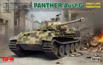 Niemiecki czołg średni PzKpfW V Panther Ausf G