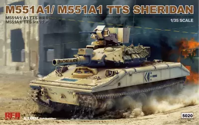 Amerykański czołg lekki M551A1/ A1(TTS) Sheridan