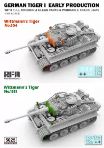 Niemiecki czołg ciężki PzKpfW VI Tiger, wercja wczesna, Michael Wittmann