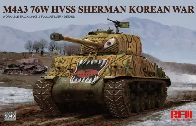 Amerykański czołg średni M4A3 Sherman, wojna w Korei