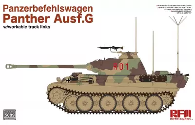 Niemiecki czołg dowodzenia PzKpfW V Panther Ausf G Panzerbefehlswagen