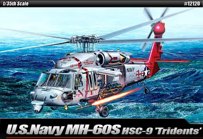 Śmigłowiec morski U.S.Navy MH-60S HSC-9 "Tridents"