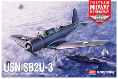Amerykański bombowiec SB2U-3, Midway 1942 80. rocznica