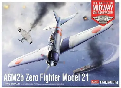 Japoński myśliwiec A6M2b Zero Model 21, Midway