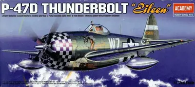 Amerykański myśliwiec Republic P-47 D Thunderbolt Eileen