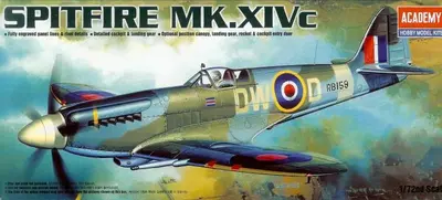 Brytyjski myśliwiec Supermarine Spitfire Mk. XIVc