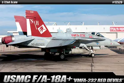 Samolot myśliwsko-szturmowy USMC F/A-18+ "VMFA-232 Red Devils"