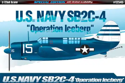Bombowiec nurkujący U.S. Navy SB2C-4 Operation Iceberg