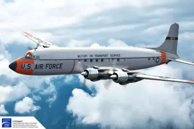 Amerykański samolot transportowy USAF C-118 Liftmaster