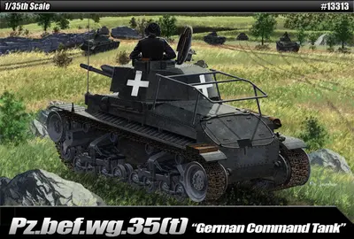 Czołg Pz.bef.wg.35(t) "German Command Tank"