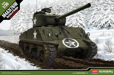 Czołg M4A3(76)W - Battle of the Bulge
