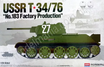 Sowiecki czołg średni T-34/76 Fabryka 183