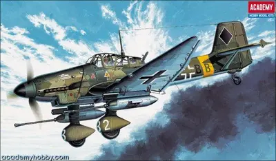 Niemiecki szturmowiec Junkers Ju 87G-1 Stuka