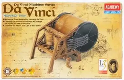 Maszyny Leonardo da Vinci - Bęben mechaniczny