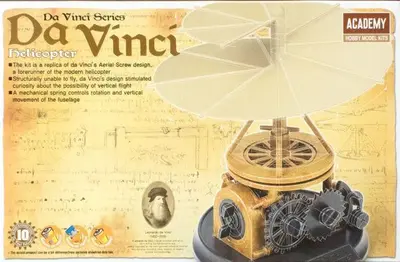 Maszyny Leonardo da Vinci - Helikopter