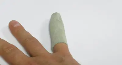 Skórzany ochraniacz na mały palec