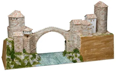 Model ceramiczny - Stary Most, Mostar - Bośnia i Hercegowina, w.XVI