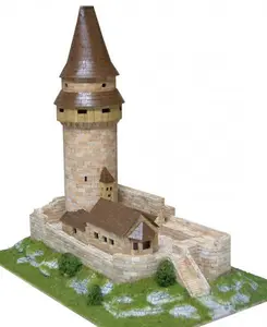 Model ceramiczny - Wieża Stramberk, Stramberk - Czechy - w.XIII