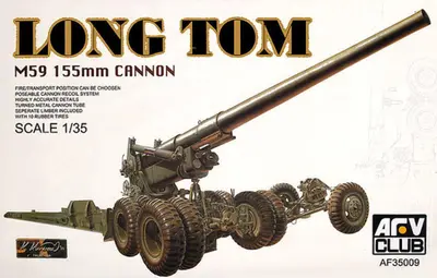 Amerykańska ciężka haubica Long Tom M59 155 mm