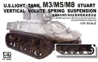 Podwozie Vvss do M5/M8 (Stuart), wersja brytyjska