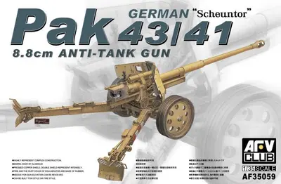 Niemieckie działo przeciwpancerne 88mm PaK 43/41
