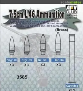 Amunicja 75mm L/46 do PzKpfW IV, StuG III, StuG IV, PaK 40