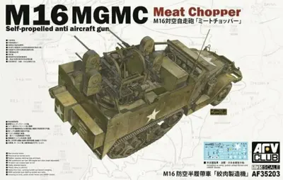 Amerykański transporter przeciwlotniczy M16 MGMC Meat Chopper "Half-track"
