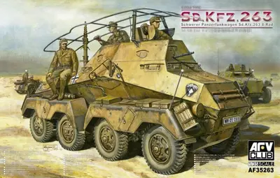 Niemiecki wóz łączności Panzerfunkwagen Sd.Kfz 263 8-Rad