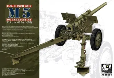 Amerykańska haubica 3 Inc Gun M5
