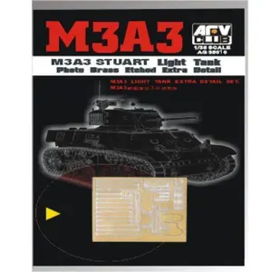 Elementy fototrawione M3A3 Stuart