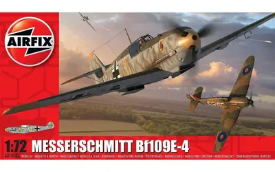 Niemiecki myśliwiec Messerschmitt BF109E-4