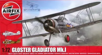 Brytyjski myśliwiec Gloster Gladiator Mk.I/Mk.II
